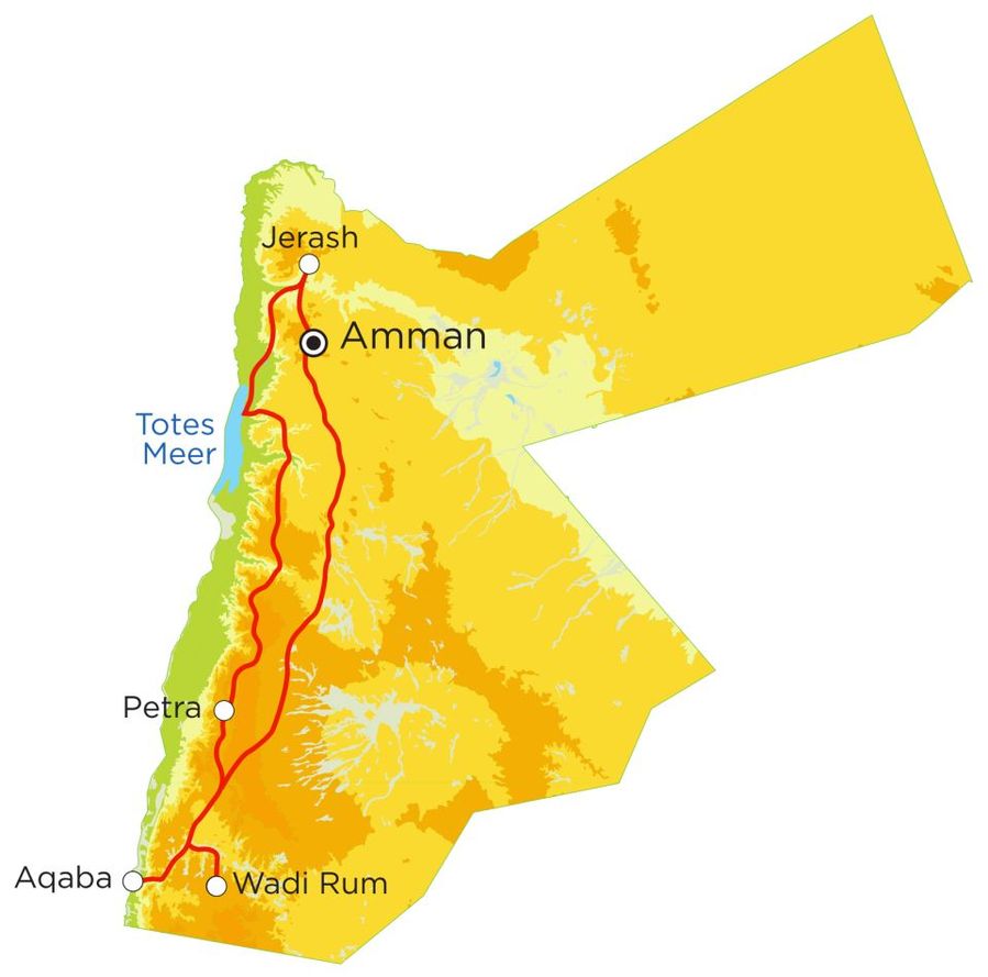 Familienreise Jordanien 9 Tage Djoser Family Djoser Family