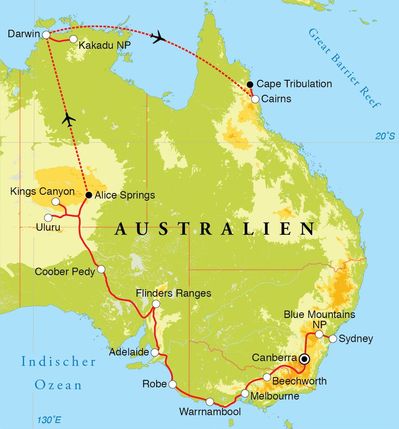 Rundreise Australien 28 Tage Djoser Reisen Djoser Weltweite Gruppenreisen