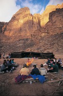 Wüstencamp, Zelte, Wadi Rum, Rundreise Ägypten, Rundreise Jordanien