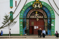 Tempel in San Juan, Mexiko