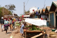 Madagaskar Ambalavao Viehmarkt