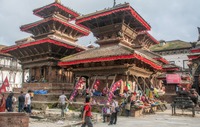 Durbar Square in Kathmandu, Nepal