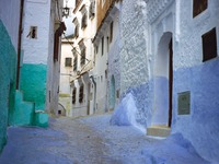 Chefchaouen, Straße, Marokko, marokko rundreise 21 tage