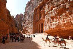 Petra, Felsenstadt, Jordanien, Wanderung