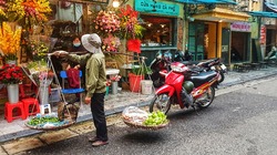 Hanoi, Straßenhändlerin, Vietna, vietnam schönste orte