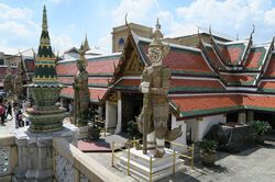 Wat Pho, Bangkok, Rundreise Thailand, Familienreise Thailand, Tempel