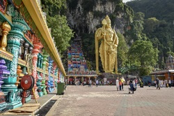 Batu Caves, Kuala Lumpur,  Rundreise Thailand, Rundreise Malaysia, Rundreise Singaur