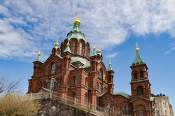 Uspenski-Kathedrale, Helsinki, Finnland, Rundreise Baltikum, Rundreise Finnland