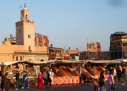 Djemaa el Fna, Marrakesch, Marokko, königsstädte marokko rundreise