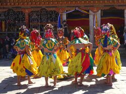 Klosterfest, Bhutan, Kloster, Sehenswürdigkeiten Bhutan