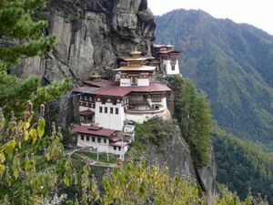 Tiger's Nest, Bhutan, Kloster