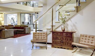 Lobby, Argentinien, Weiß, Stühle, Hotel