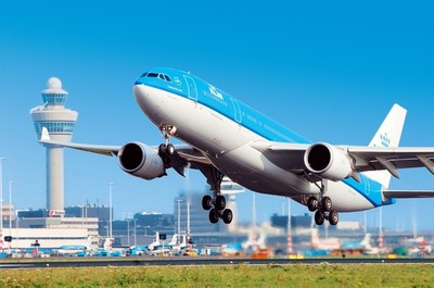 KLM, Flugzeug, Transport, Italien