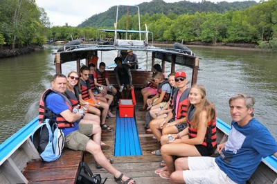 Malaysia, Taman Negara NP, Boot, Transfer