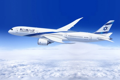 Transport, El Al, Airline, Flugzeug, Rundreise Jordanien