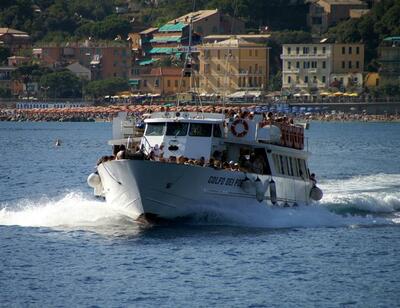 Boot, Italien, Cinque Terre