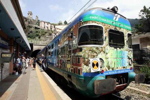 Italien, Cinque Terre, Bahn