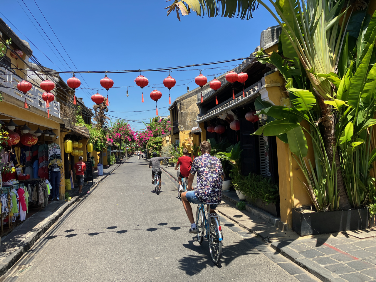 Hoi An, Familie, Fahrräder, Vietnam, vietnam schönste orte