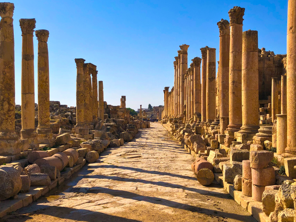 Jerash, Ruinen, Jordanien, Wanderreise Jordanien