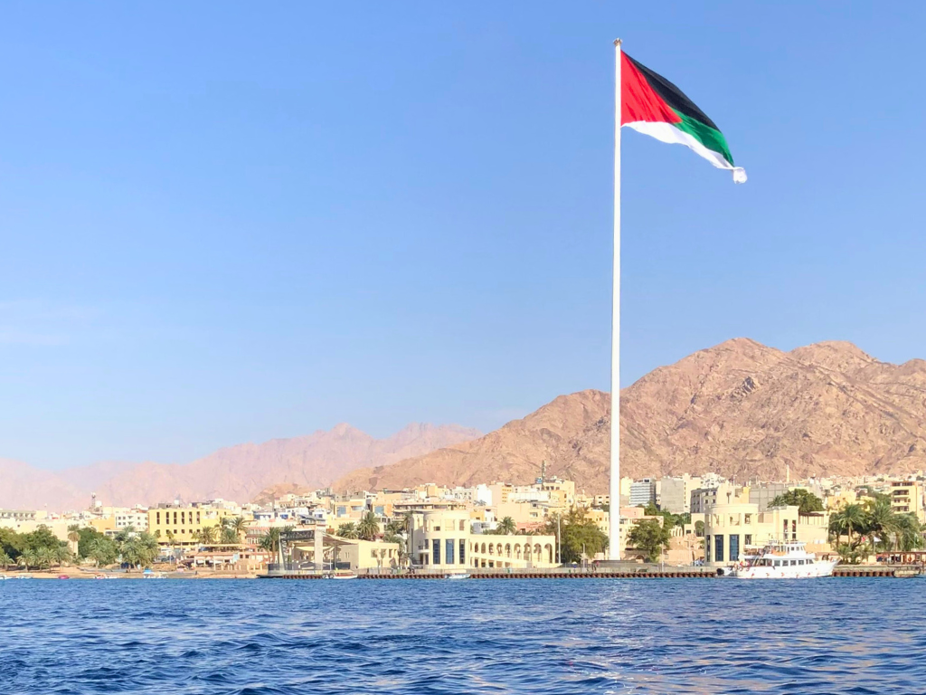 Aqaba, Gebäude, Meer, Rotes Meer, Rundreise Jordanien